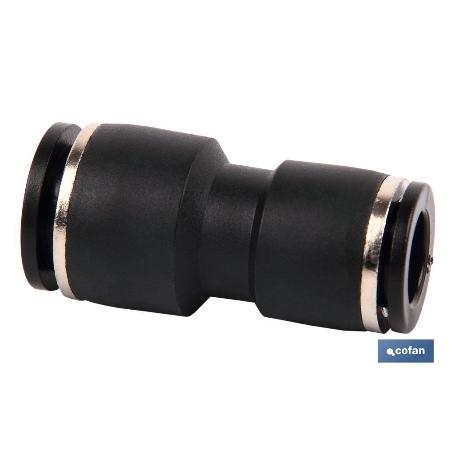 EMPALME RAPIDO REDUCCION PLAST. T-8/6 VENTA UNITARIA