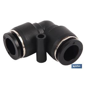 EMPALME RAPIDO CODO PLASTICO T-16 VENTA UNITARIA