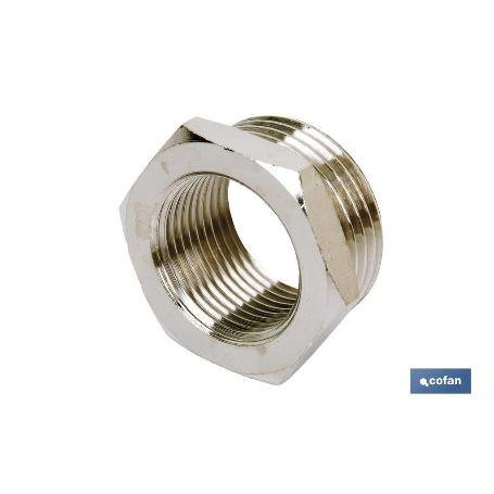 REDUCCION CILINDRICA R1 - R3/8 VENTA UNITARIA