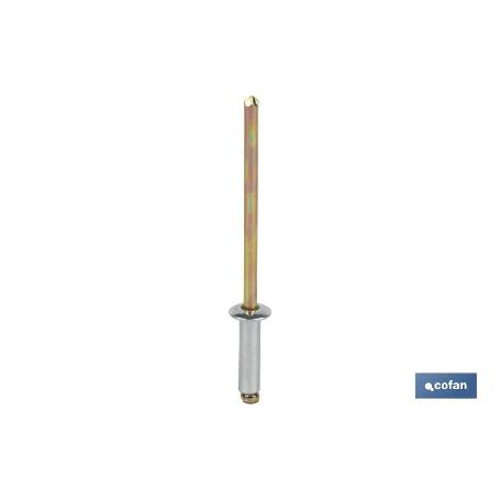 REMACHE ACERO  4 X 16 MM   CAJA 500 UNID.