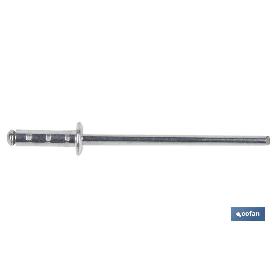 REMACHE ALUMINIO MULTIGRIP 3,2 X 06   CAJA 1000 UNID.