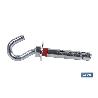 ANCLAJE METALICO C/GANCHO 10/12X70 VENTA UNITARIA