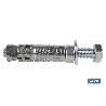 ANCLAJE ZAMAK HPM M-8X50 CON TORNILLO 8.8 VENTA UNITARIA