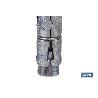 ANCLAJE ZAMAK HPM M8 X 50 CON ARGOLLA VENTA UNITARIA