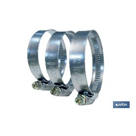 ABRAZADERA METÁLICA BANDA 9MM  25-40 VENTA UNITARIA