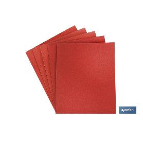 PLIEGO LIJA MADERA/PARED G.180 (230X280) VENTA UNITARIA