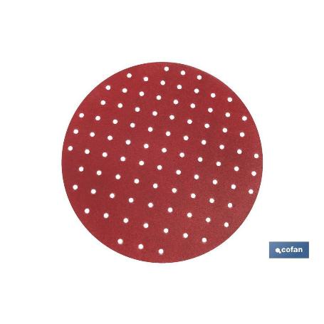 DISCO LIJA MICROPERFORADO C/VELCRO Ø225 G-150 VENTA UNITARIA