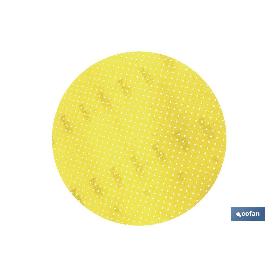 DISCO LIJA MICROPERFORADO ALTA CALIDAD C/VELCRO Ø225 G-40 VENTA UNITARIA