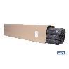 CANTONERA ESPUMA TIPO U 45 MM 1 M VENTA UNITARIA