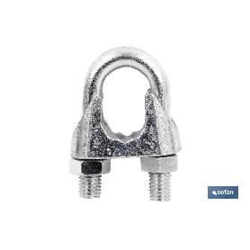 SUJETACABLES DIN-741 ZINCADO M-3-4 VENTA UNITARIA