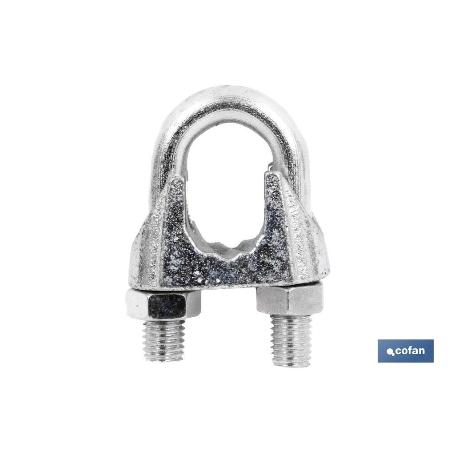 SUJETACABLES DIN-741 ZINCADO M-3-4 VENTA UNITARIA