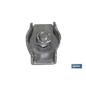 SUJETACABLES PLANO SIMPLE M-8 VENTA UNITARIA