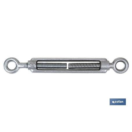 TENSOR ANILLA-ANILLA ZINC. DIN 1480 M-6 VENTA UNITARIA