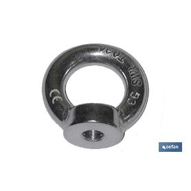 ANILLA ELEVACION HEMBRA DIN 582 M-10 ZN VENTA UNITARIA