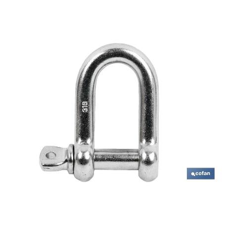 GRILLETE RECTO M-12 ZINCADO VENTA UNITARIA