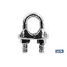 SUJETACABLES ACERO INOXIDABLE M-3 VENTA UNITARIA