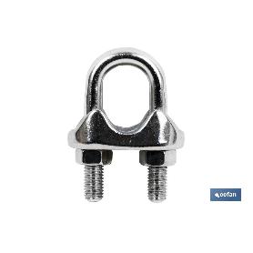 SUJETACABLES ACERO INOXIDABLE M-16 VENTA UNITARIA