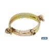 ABRAZADERA METALICA M-6 PARA TUBO  22MM. VENTA UNITARIA