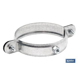 ABRAZADERA METALICA M-8 PARA TUBO 50MM VENTA UNITARIA