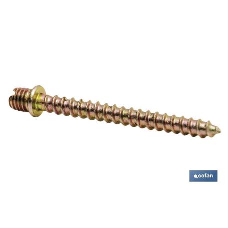 TIRAFONDO PARA ABRAZADERA METALICA 6X30 VENTA UNITARIA