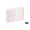 CATADIÓPTRICO RECTANGULAR BLANCO 56 X 39 MM CON ADHESIVO