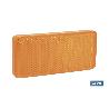 CATADIÓPTRICO RECTANGULAR ÁMBAR 94 X 44 MM CON ADHESIVO