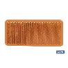 CATADIÓPTRICO RECTANGULAR ÁMBAR 94 X 44 MM CON ADHESIVO