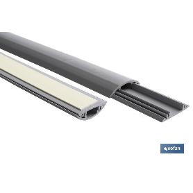 CANAL ADHESIVO PARA SUELO 8X50 2M VENTA UNITARIA