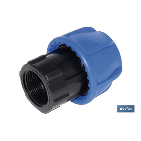 ENLACE ROSCA HEMBRA PP PN16 75 X 2  VENTA UNITARIA