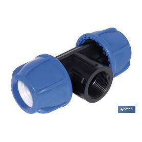 TE 90° ROSCA HEMBRA PP PN16 63 X 1 X 63  VENTA UNITARIA