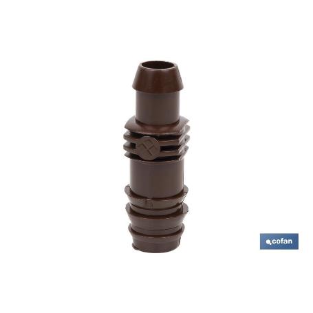 CONEXIÓN CTR Ø16MM (MARRÓN-MAX SEGUR.) VENTA UNITARIA