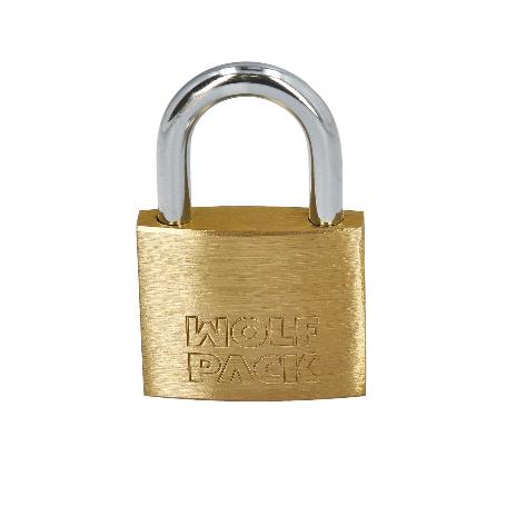 CANDADO LATON ARCO NORMAL LLAVES IGUALES 50 MM. Nº2