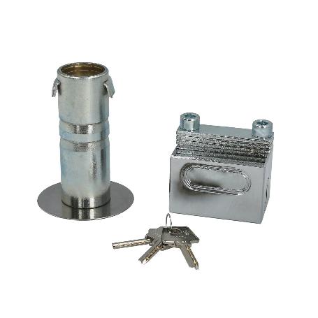 CANDADO EMPOTRAR LLAVE PLANA C-1 HEMBRA