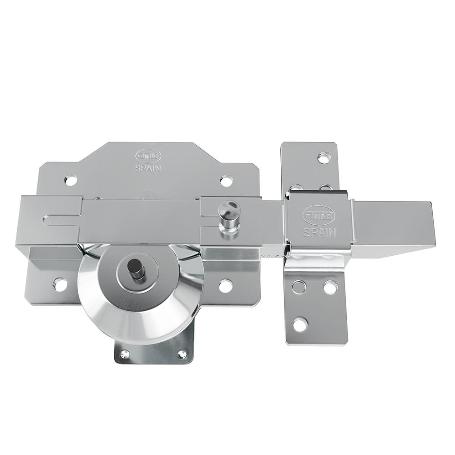 CERROJO 1R PLUS 90X154 CROMO DERECHA