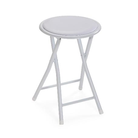 TABURETE PLEGABLE TOBY BLANCO