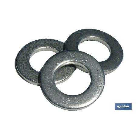 DIN-125 M-18 INOX A4   CAJA 50 UNID.