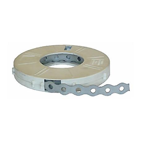 CINTA PERFORADA 17X0.7 GALV.31101 10MT ROLLO