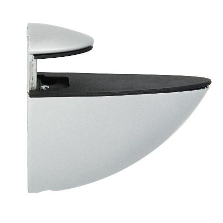 SOPORTE PELICANO REGULABLE PARA ESTANTE 1 / 35 MM. CROMO MATE  (1 PIEZA)