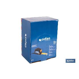 EXPOSITOR DE FLEXÓMETROS ANTIDESLIZANTES 19 MM X 5 M 12 UDS.