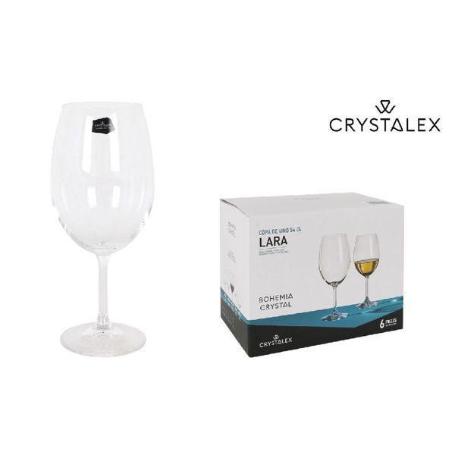 54 CLS COPA VINO CRISTAL BOHEMIA LARA CRISTALEX