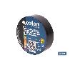 CINTA AISLANTE 180 MICRAS NEGRA 25 MM X 25 M VENTA UNITARIA