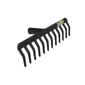 RASTRILLO SIN MANGO 5 MM. 12 PUAS AGRÍCOLA