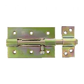 CERROJO 454-100 BICROMATADO CON AGUJERO CAJA 10