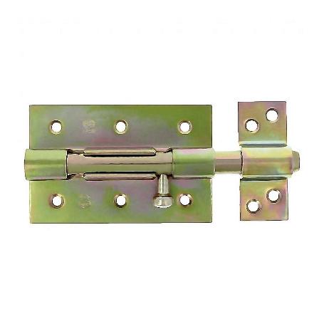 CERROJO 454-100 BICROMATADO CON AGUJERO CAJA 10