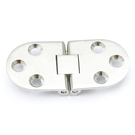 BISAGRA LATON NIQUEL 65/80 CON FRENO ACABADO NIQUEL ACABADO NÍQUEL LARGO 80