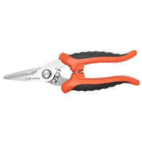 TIJERA CORTATODO 3CL 7 MANGO AISLANTE PROFESIONAL. MICRODENTADA. 7-17,5CMS.