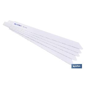 HOJA DE SIERRA DE SABLE (5PCS) BIMETAL 130X14  -  METAL