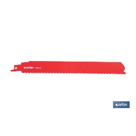 HOJA DE SIERRA DE SABLE (5PCS) BIMETAL 210X8-10  -  DEMOLICIÓN