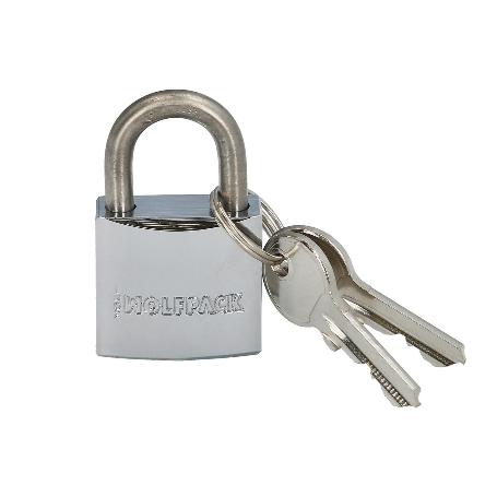 CANDADO INOXIDABLE ARCO NORMAL  30MM.