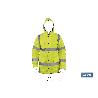 PARKA DE ALTA VISIBILIDAD MODELO ALDEBARÁN AMARILLO TALLA XXXL
